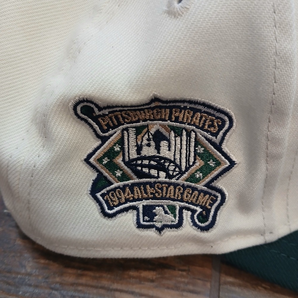 Pittsburgh Pirates Hat Cap Fited 7 1/2 New Era Retro Crown 1994 All Star Game - Picture 5 of 11